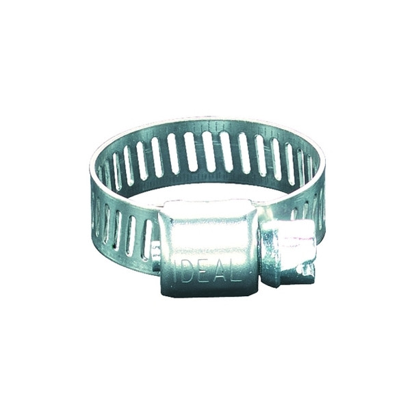 62P Series Small Diameter Clamp,2 3/4" Hose ID,2 1/4-3 1/4"Dia, Stainless Steel Pack of 10