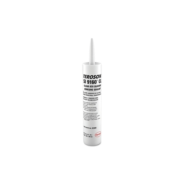 Silatech® Clear RTV Silicone Adhesive Sealant, 300 mL Cartridge, Clear Pack of 12