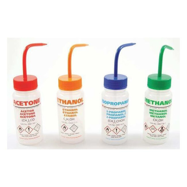 Dynalon Translucent, 250 mL. Wash Bottle, PK5 506485-0005
