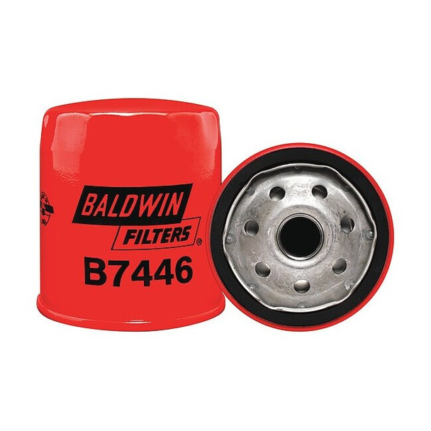 Baldwin Filters Oil Fltr, Spin-On, 3-1/2"x2-29/32"x3-1/2" B7446
