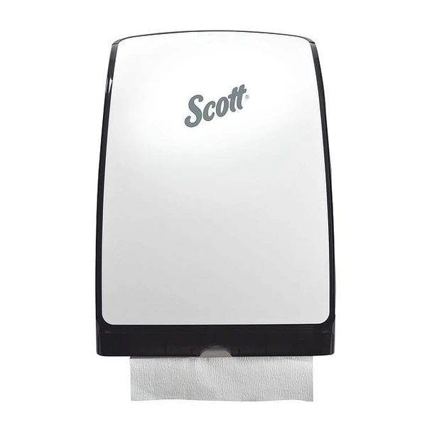 Scott Slimfold Towel Dispenser, White, 9.83" x 13.67" x 2.88" (Qty 1) 34830
