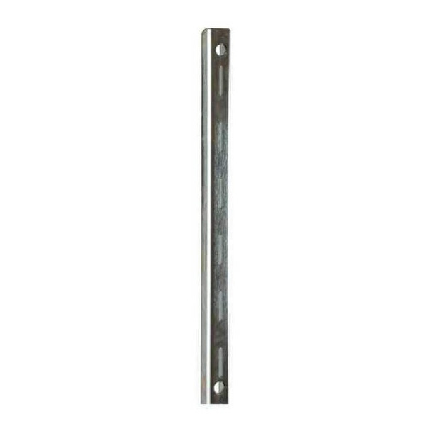 Econoco Single Slotted Standard 96"H, Silver, 10PK SS30/96