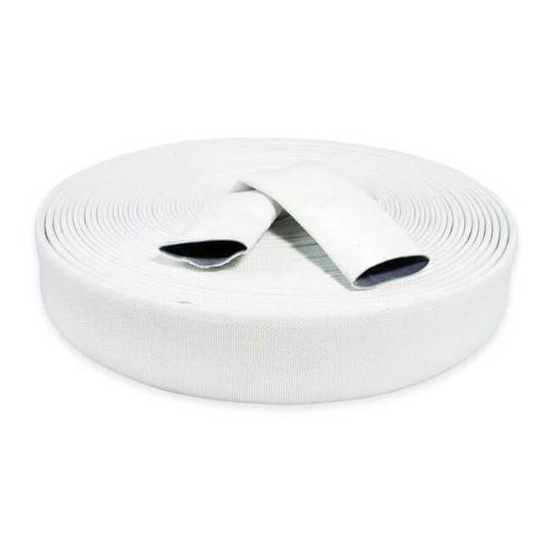 Manufacturer Varies 2" ID x 100 ft Rubber Water Discharge Hose 125 PSI WT 1ZMU4