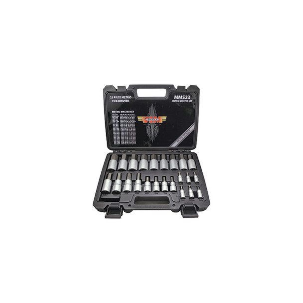 ELITE 23 Piece Metric HEX Master Set MMS23P