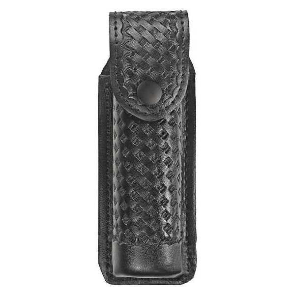 Heros Pride Pepper Spray Holster, Synthetic Leather, Black, M, Snap 1460WB