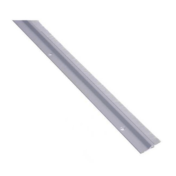 National Guard Door Weatherstripping,Silver,3 ft L 9600A-36"