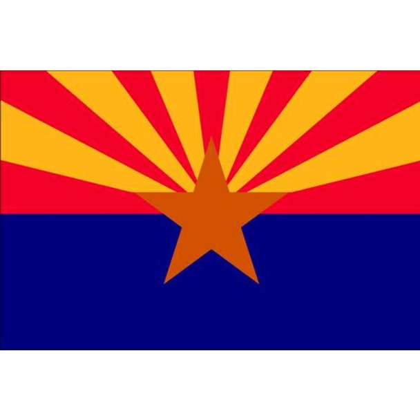 Annin Flagmakers Arizona State Flag,3x5 Ft 140260