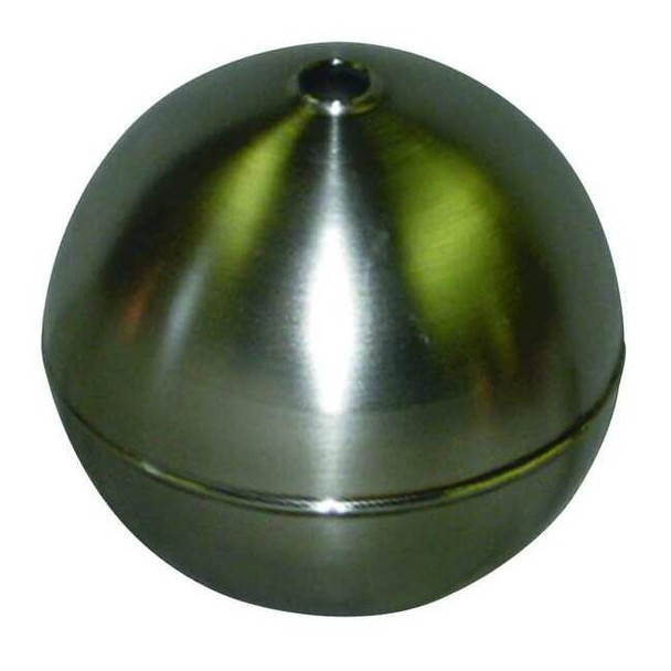 Naugatuck Float Ball,Round,SS,6 In GRT60S418B