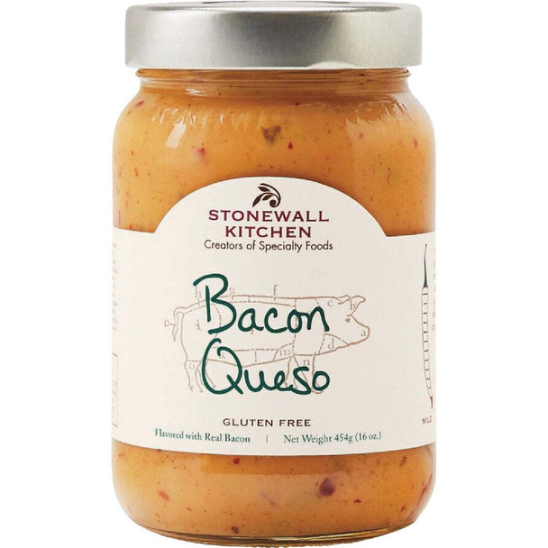 Stonewall Kitchen 16 Oz. Bacon Queso 261638 Pack of 6