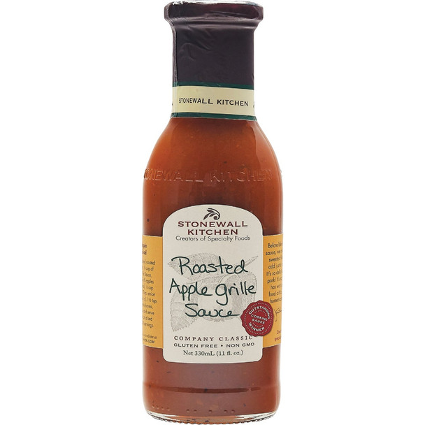 Stonewall Kitchen 11 Oz. Roasted Apple Grille Sauce 131133 Pack of 6