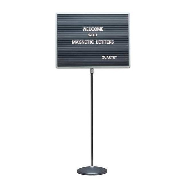 Quartet Pedestal Letter Board,20 x 16 In 7920M