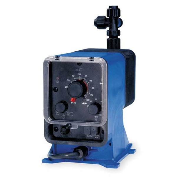 Pulsatron Chemical Metering Pump,PVDF,41gpd,.38in LPH4SA-KTC1-G19 Pulsatron Chemical Metering Pump,PVDF,41gpd,.38in LPH4SA-KTC1-G19