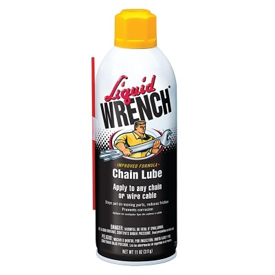 Chain and Cable Lube, 11 oz, Aerosol Can Pack of 12