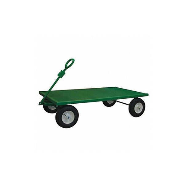 Durham Mfg Wagon Truck,800 lb. Ld Cap.,Green,16 ga GT5WT-3660-12PN-83T
