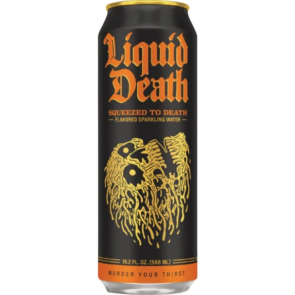 Liquid Death 19.2oz Nat Mount Water 1700888 Pack of 12