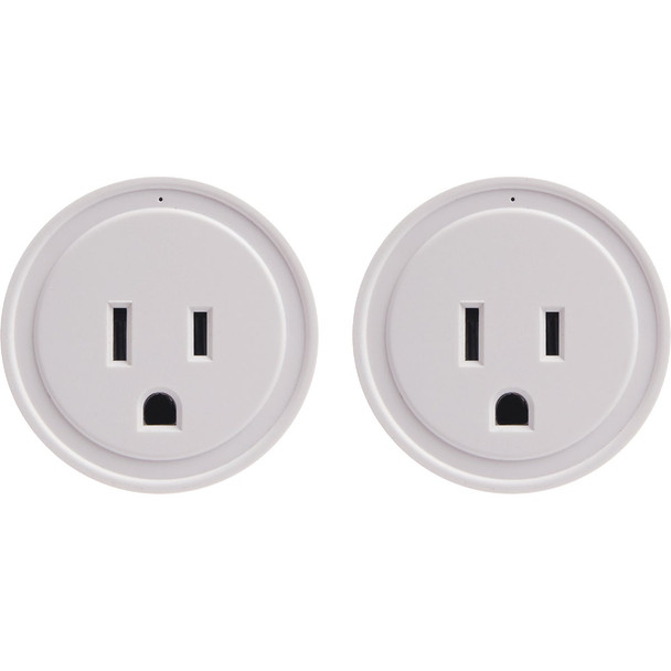 Energizer Connect 125V 1-Outlet Indoor Smart WiFi Plug (2-Pack) EIX3-1003-PP2