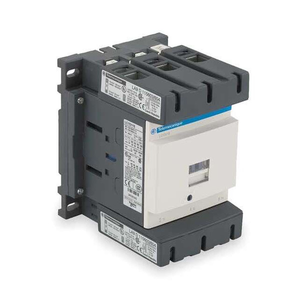 IEC Magnetic Contactor, 1NC/1NO, 480V AC, 3 P, Non-Reversing, Screw Clamp