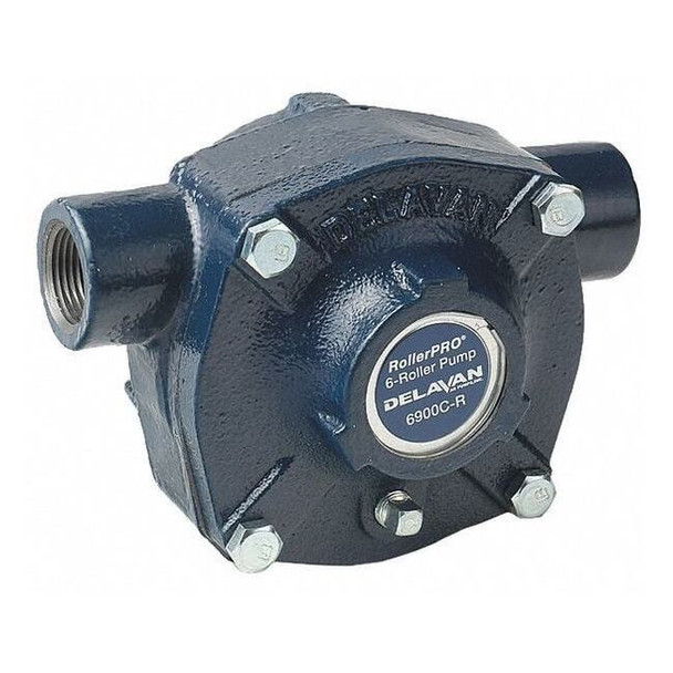Delavan Fluid Power Spray Pump,6-Roller,Housing Cast Iron 6900C-R
