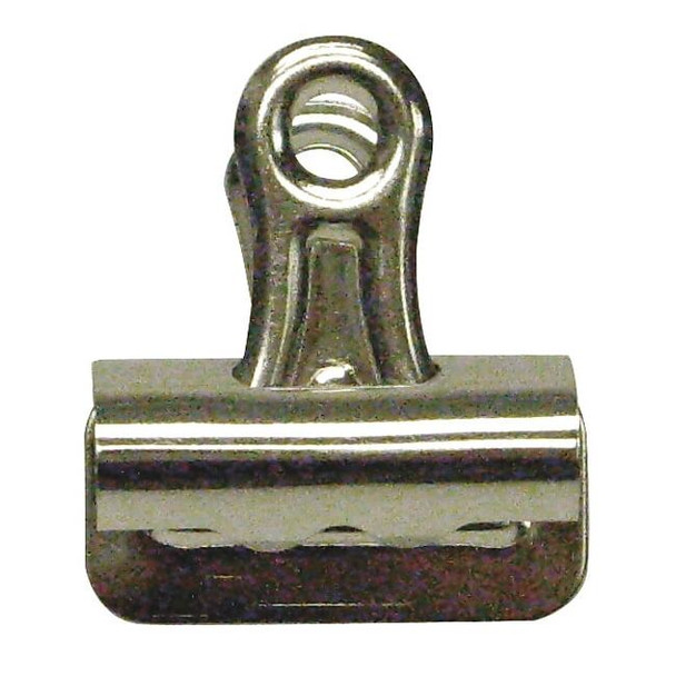 Manufacturer Varies Bulldog Clip,Silver,2 5/8" W,PK12 2WFV8