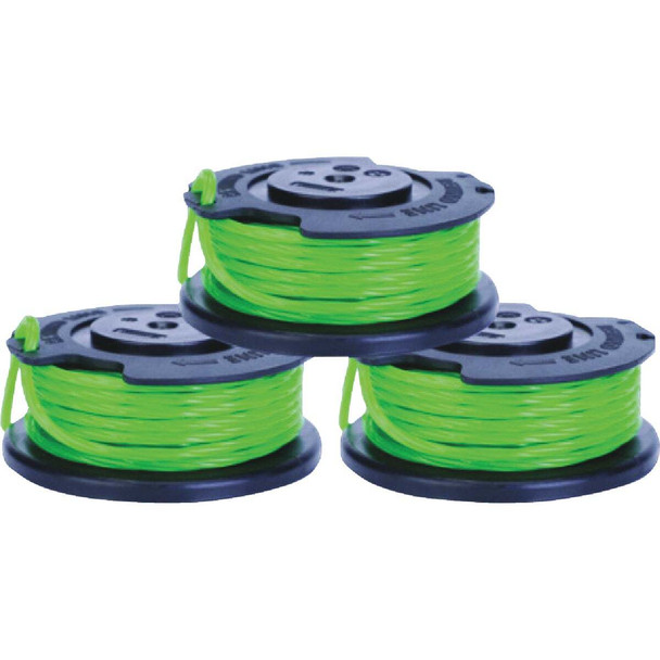 Greenworks 0.080 In. Single Line AF Spool (3-Pack) 1811902