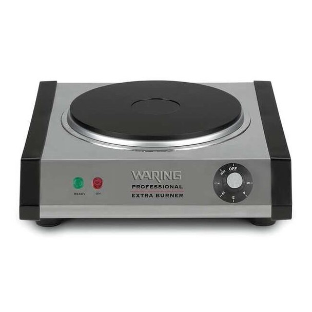 Waring Commercial Burner,1 Element,1300 Watts WEB300