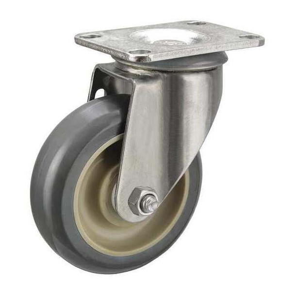 Manufacturer Varies Plate Caster,Swivel,Polyurethane,5 1/8"H P12SX-UP040D-12-AM