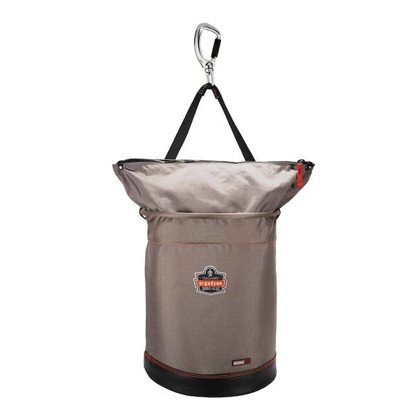 Ergodyne Gray Hoist Bucket with Swiveling Carabiner, XL 5976
