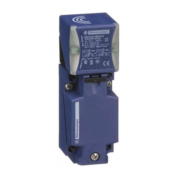 Inductive, Rectangular Proximity Sensor, PBT, Bare Wire, 2 Wires, Shielded