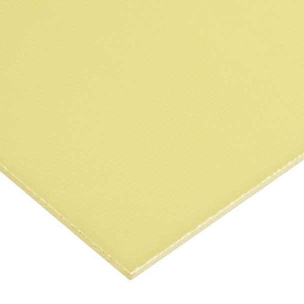 Yellow G-10/FR4 Fiberglass Epoxy Laminate Sheet 12" L x 12" W x