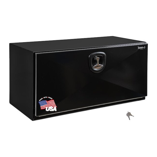 Buyers Products 18x18x36 Inch Pro Series Black Steel Underbody Truck Box 1752805