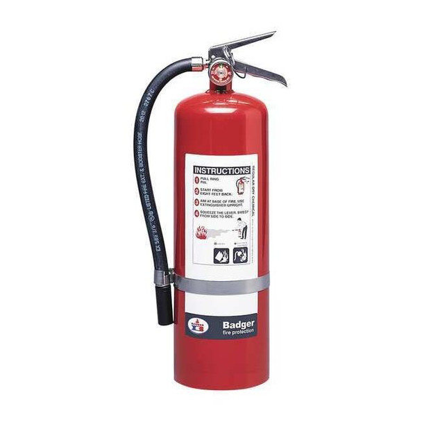 Fire Extinguisher, 10 lb Capacity, Class BC ,UL Rating60B:C ,Sodium Bicarbonate