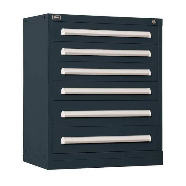 Vidmar Modular Drawer Cabinet,37 In. H,30 In. W SCU1910ALBK