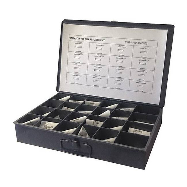 Manufacturer Varies Pin Assortment,16 Sizes,80 pcs. JBDL16UCP05