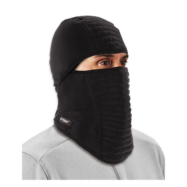 Ergodyne 6955  Black Insulated Balaclava Face Mask 3-Layer 6955