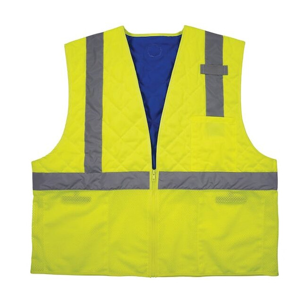 Ergodyne Lime Class 2 Hi-Vis Safety Cooling Vest - M 6668
