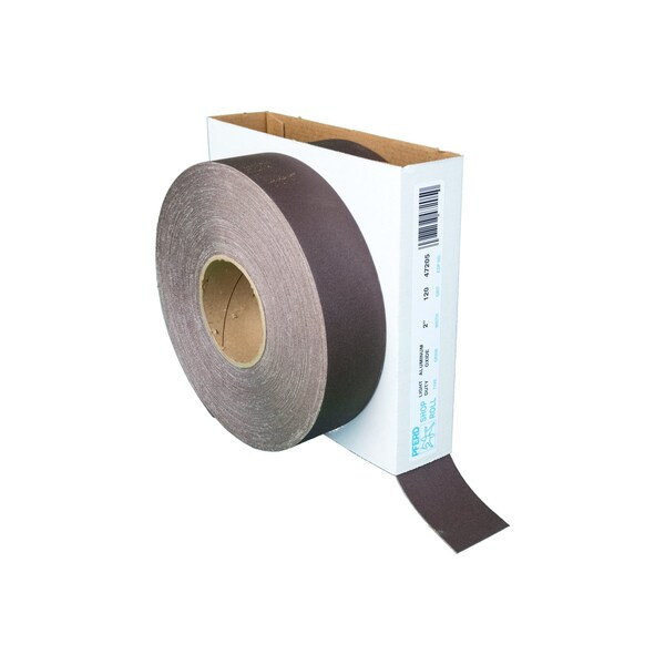 2" Shop Roll - Resin/Resin Light Duty - 50 Yard Roll - Aluminum Oxide - 120 Grit