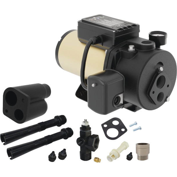 K2 IntelliJet 3/4 HP Heavy-Duty Cast Iron Convertible Deep Well Jet Pump