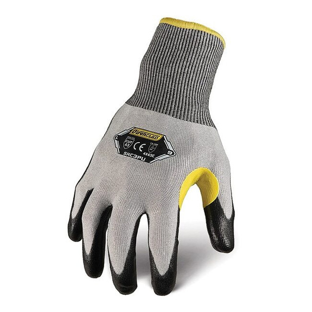 Knit Gloves, Cut Level A3 ,Polyurethane ,Smooth ,3XL 1 PR