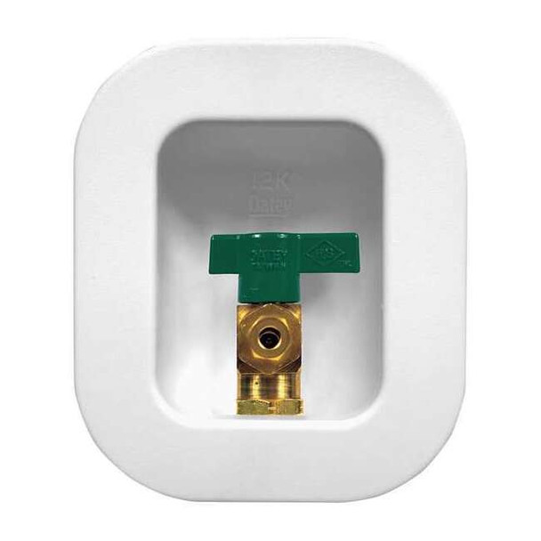 Oatey Outlet Box,Ice Maker,Copper Sweat 39134
