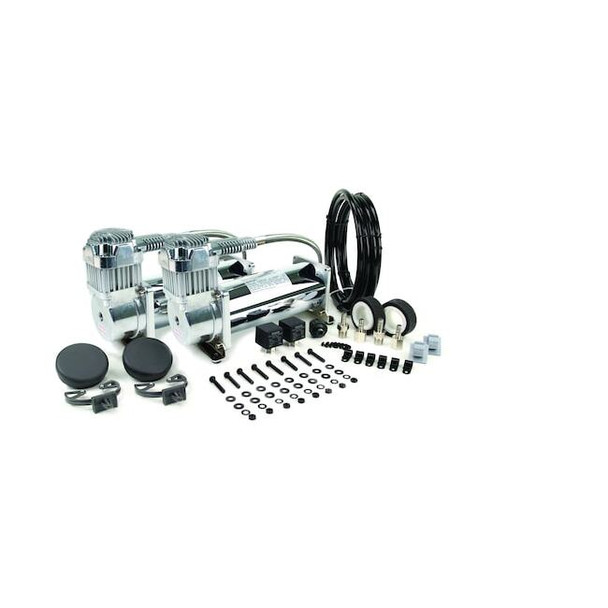 Viair Dual Chrome 450C Value Pack,150 psi,450C 45013