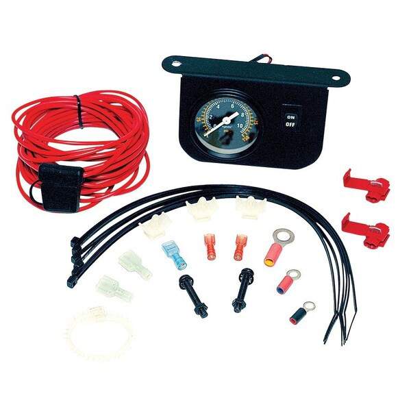 Viair Illuminated Dash Panel Gauge Kit,150 psi 10061