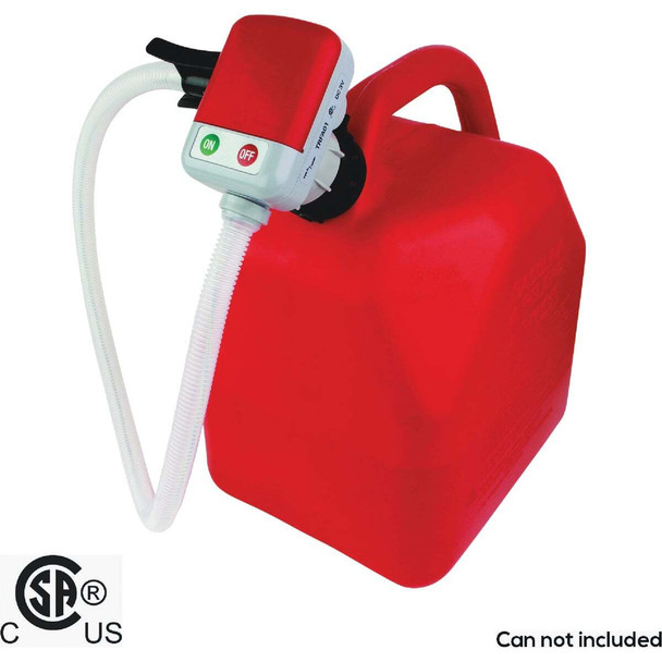 Tera Pump Battery Powered Fuel Transfer Pump with Auto-Stop Overfill Protection