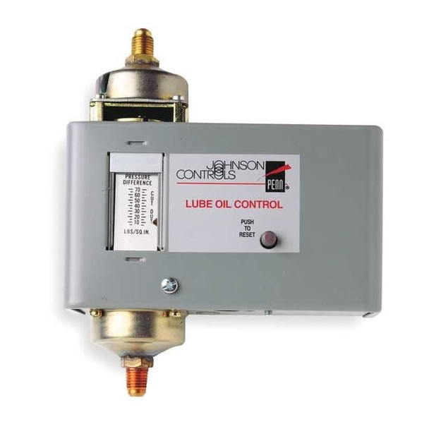 Johnson Controls Lube Oil Pressure Control,8 to 70 psi P128AA-1C