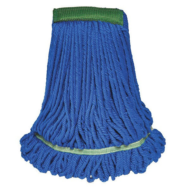 Tough Guy Mop Head,Blue,Microfiber 6DML9