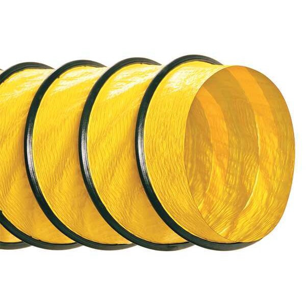 Hi-Tech Duravent Ducting Hose,12" I.D.,25 ft.,Vinyl 0616-1200-0575