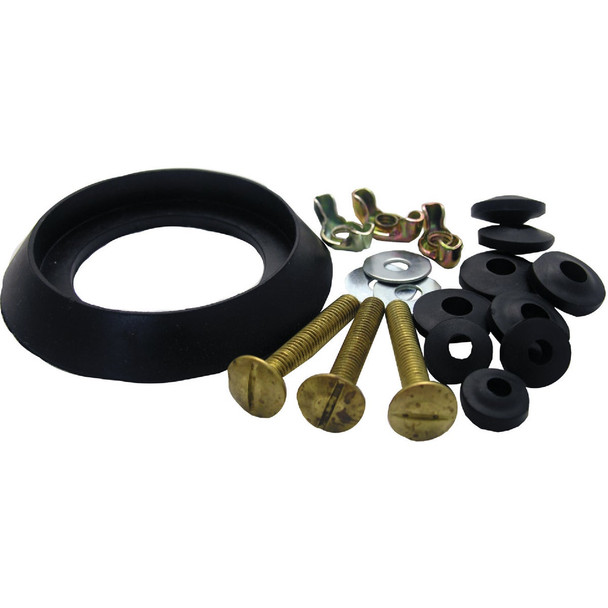 Lasco Kohler Tank To Bowl 3 Bolt Kit with Rubber Washer  04-3813