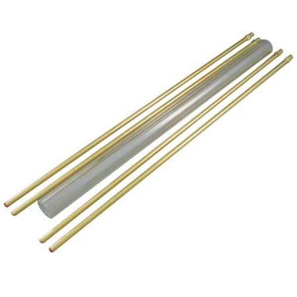 Penberthy Glass Rod Kit,Plain,3/4In Dia,30In L LG-30