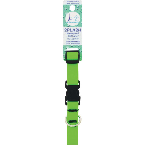 Lupine 3/4 In. Waterproof Neon Green 9 to 14 In. Adjustable Collar 28301