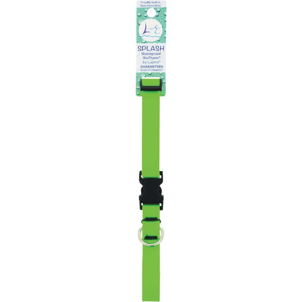 Lupine 3/4 In. Waterproof Neon Green 13 to 22 In. Adjustable Collar 28302
