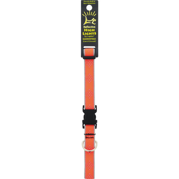Lupine HL 3/4 In. Reflective Orange Diamond 13 to 22 In.Adjustable Collar 48302